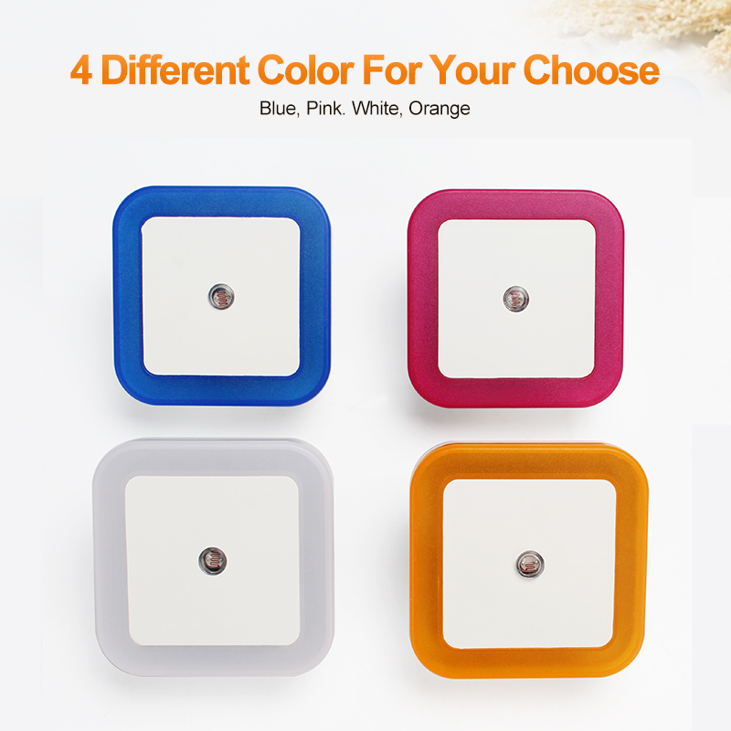 Floating Nightstand With Led Light - LED Gece Lambası Mini Işık Sensörlü