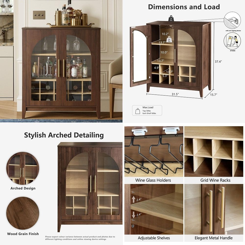 Storage - Uzun Boylu Saklama Dolabı, Cam Kapılı