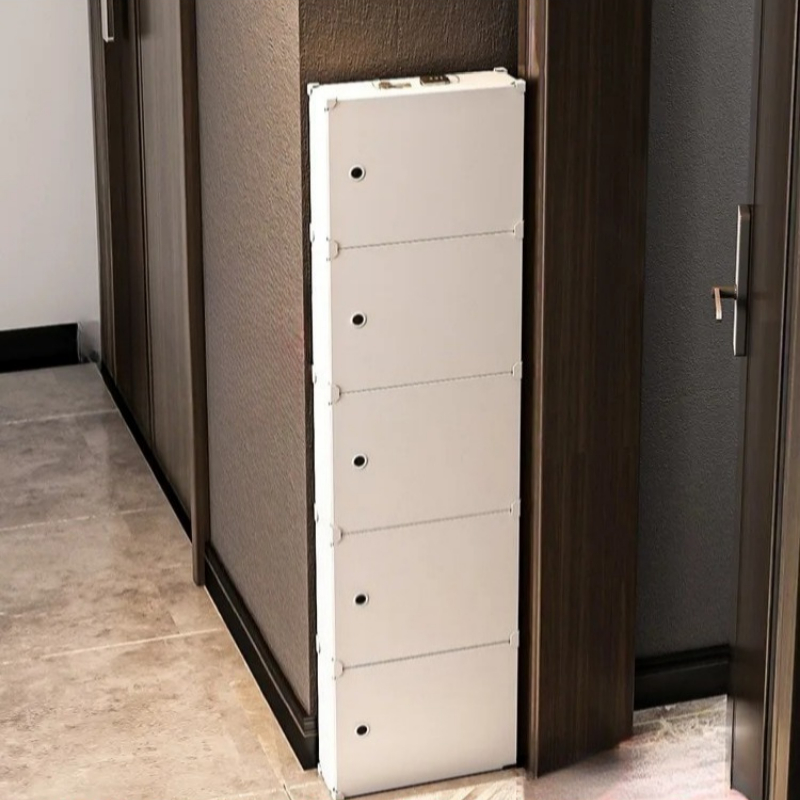 Shoe Rack Cabinet Narrow Entryway - ‌ Kapı Üstü Matkapsız Ayakkabılık -