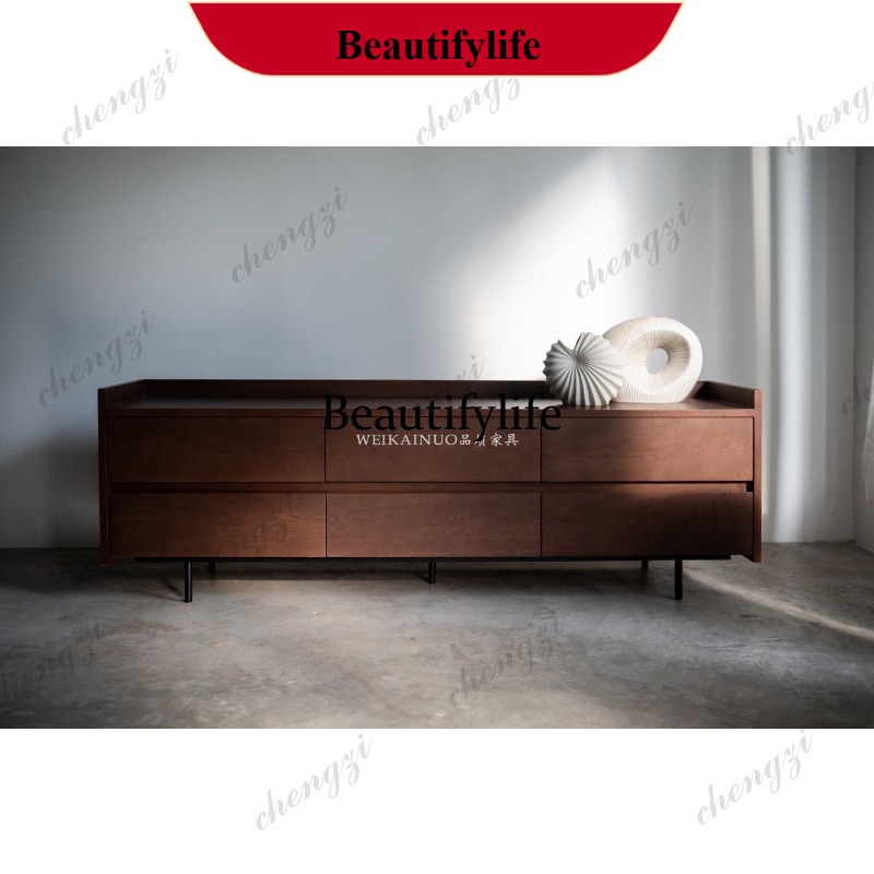 Storage - N178 Tasarım Mermer TV Sehpası, Çekmeceli