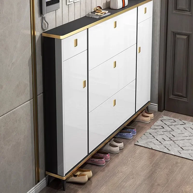 Ultra İnce Dar Ayakkabı Dolapl - Shoe Rack Cabinet Narrow Entryway incelemesi ve fiyatı