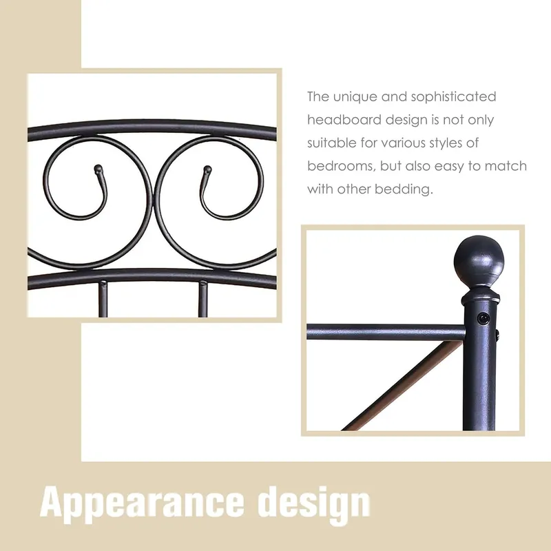 Kraliçe Boyutu, Dört Direkli,  - Canopy Bed Frame Metal Queen incelemesi ve fiyatı