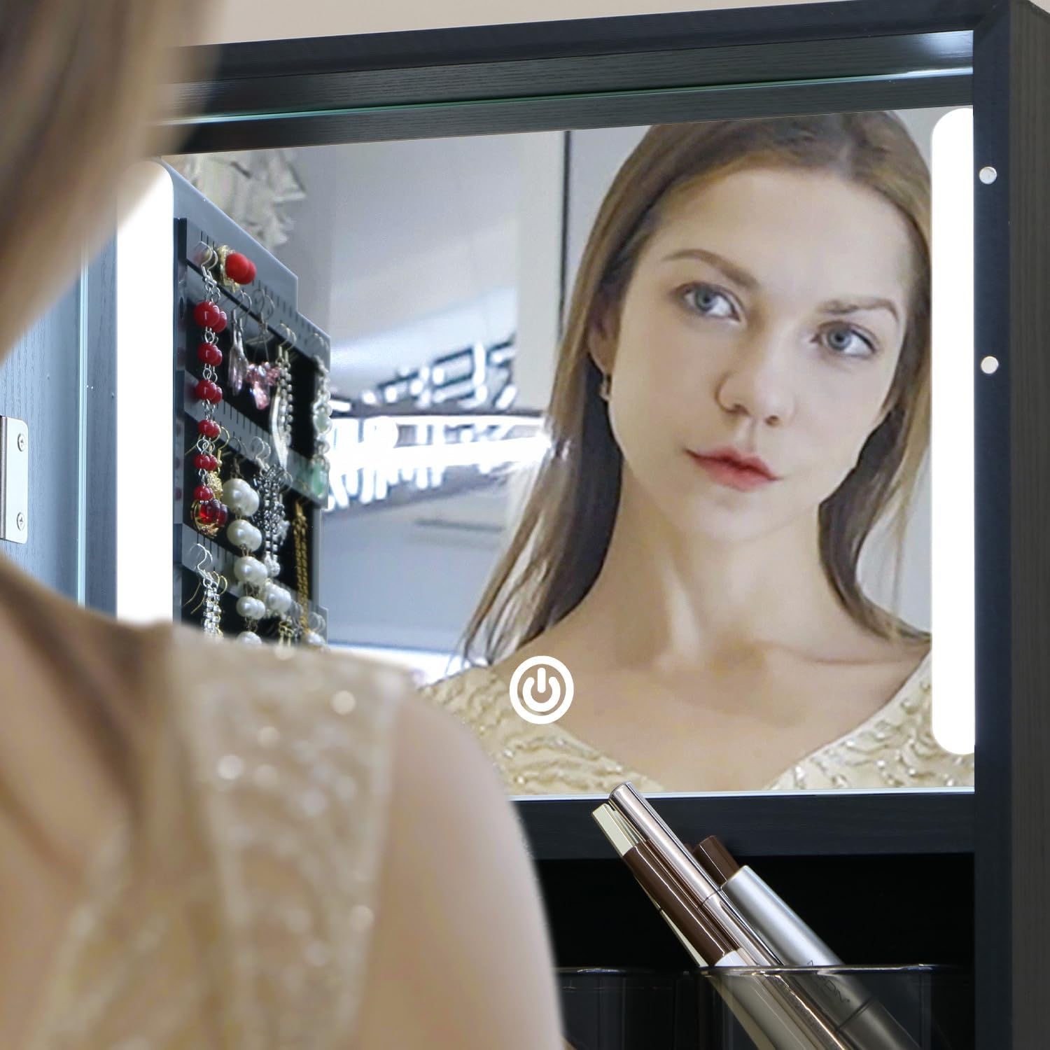 Tam Boy Ayaklı Mücevher Dolabı - Full Length Mirror Jewelry Armoire incelemesi ve fiyatı