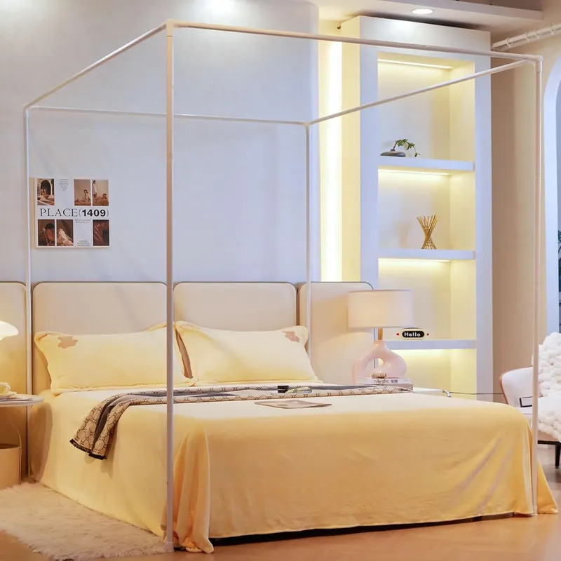 Premium Kalite, Queen Boyutlu  - Canopy Bed Frame Metal Queen incelemesi ve fiyatı