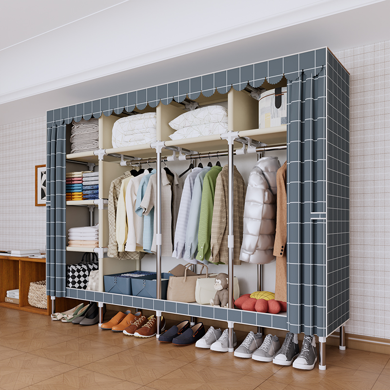 Moda Baskılı Portatif Gardırop - Wardrobe Closet Portable Fabric Cover incelemesi ve fiyatı