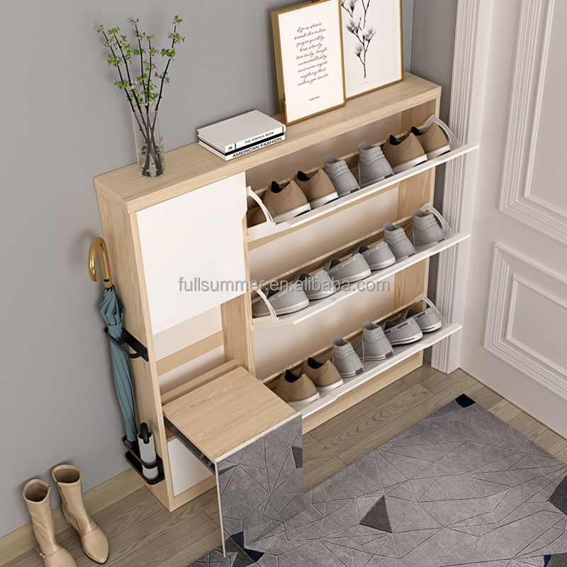 İnce Ayakkabı Dolabı, 17cm/6.7 - Shoe Rack Cabinet Narrow Entryway incelemesi ve fiyatı