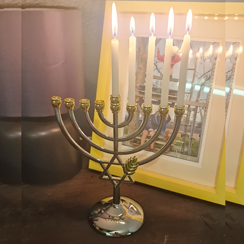 9 Kollu Hanuka Menorahı Metal  - Tables incelemesi ve fiyatı