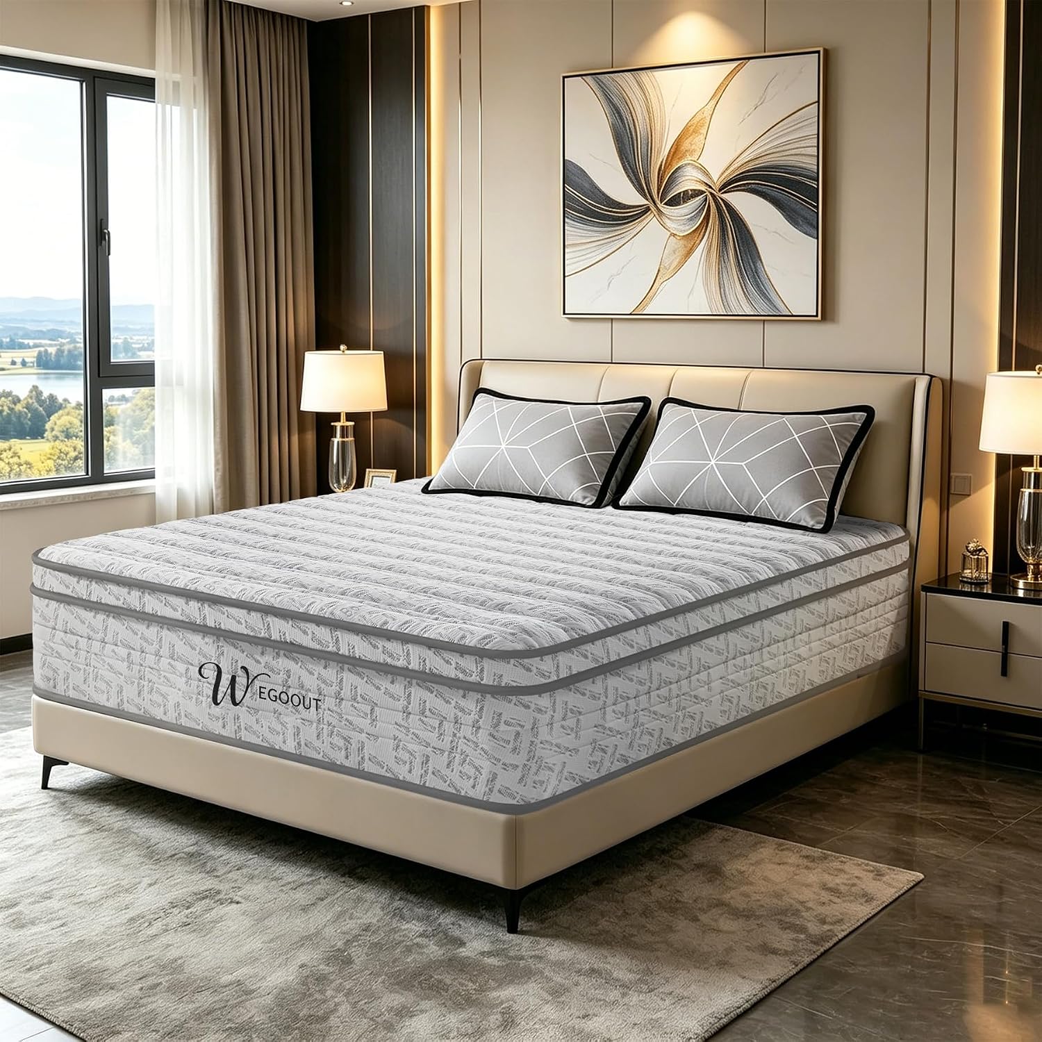 Queen Boy Yatak 12 İnç, Orta S - Memory Foam Mattress In A Box Queen incelemesi ve fiyatı