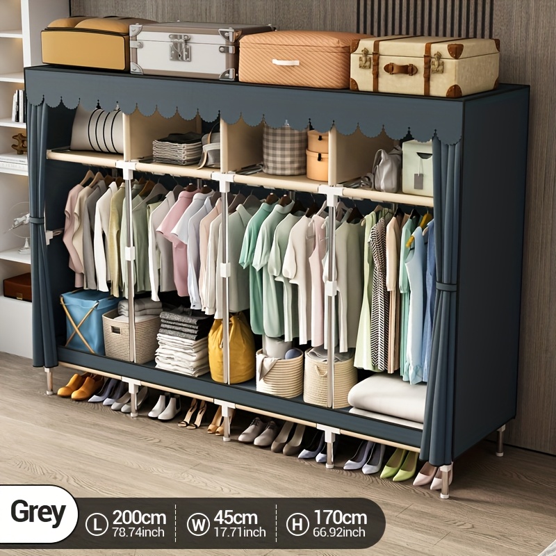 Metal Çerçeveli Portatif Dolap - Wardrobe Closet Portable Fabric Cover incelemesi ve fiyatı