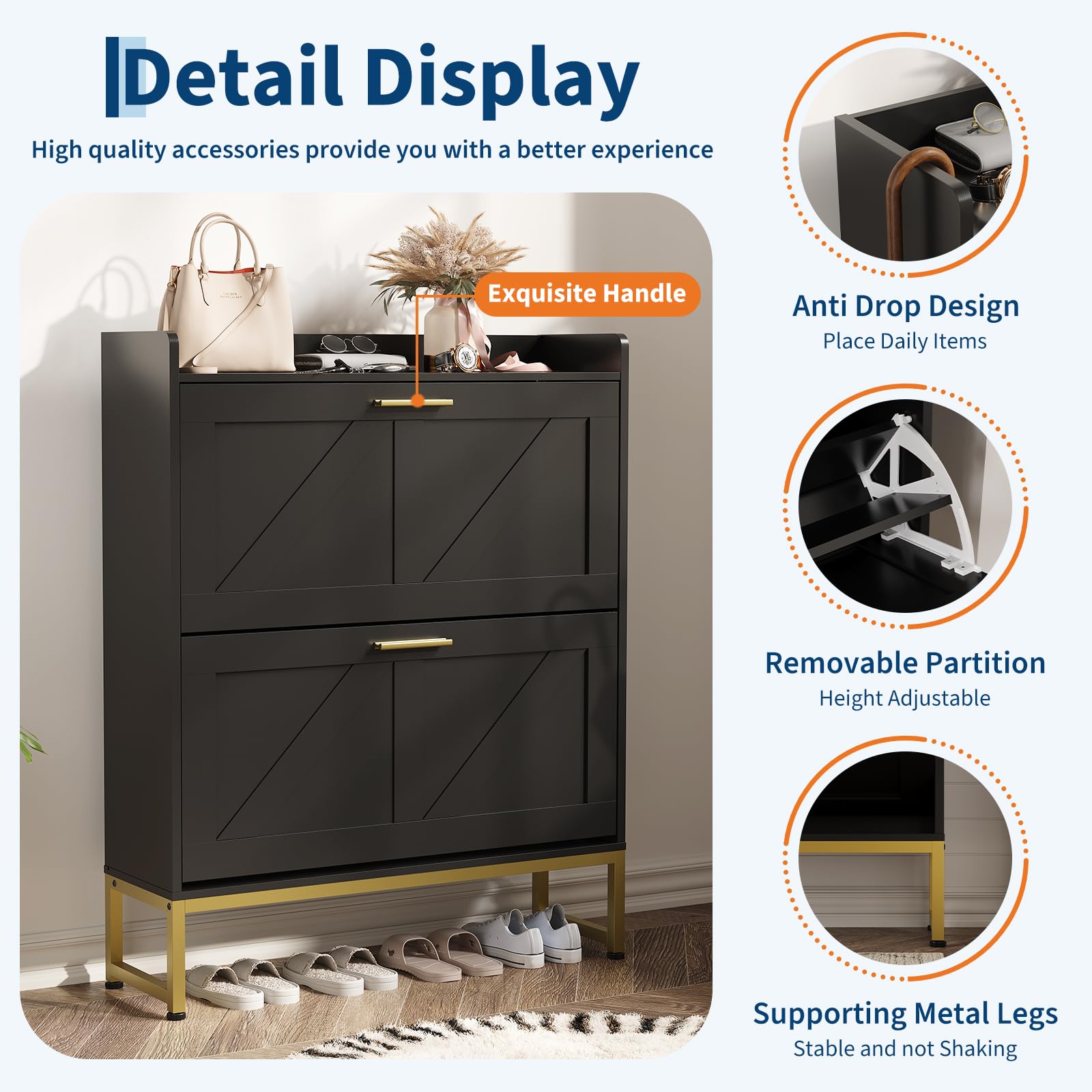Giriş Yolu İçin Dar Ayakkabı D - Shoe Rack Cabinet Narrow Entryway incelemesi ve fiyatı