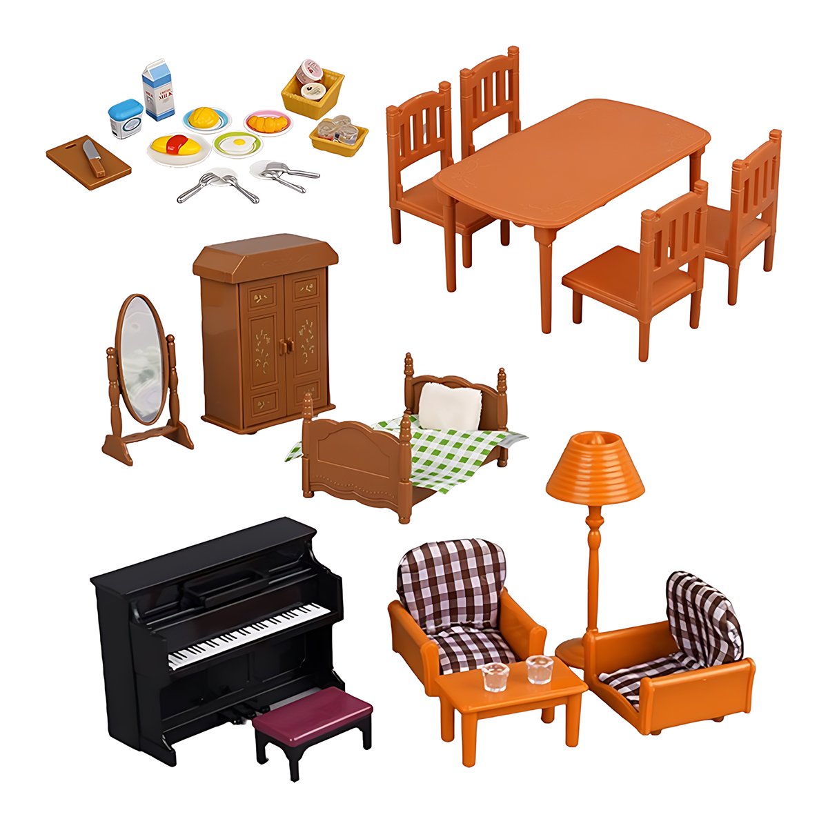 Minyatür Mobilya 1:12 Dollhous - Bedroom Furniture incelemesi ve fiyatı